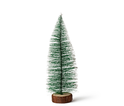 Árbol de Navidad grande 25cm. con base de madera - ANA100.L