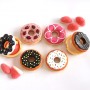 Originales Brillos de labios en forma de donuts ideales como detalle para las mujeres invitadas a las boda o eventos