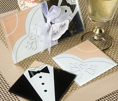 posavasos novios como detalle de boda para tus invitados