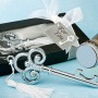 LLAVE PLATEADA ABRIDOR EN CAJA DE REGALO como detalle para invitados de la boda