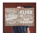 carteles de madera 60×40 personalizados para boda , eventos o como decorción