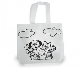 Bolsas animales para colorear detalles infantiles para detalles de bautizo u otros eventos