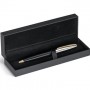 Bolígrafo elegante personalizable a laser bañado en oro 18 quilates como regalo promocional