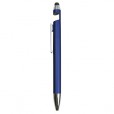 bolígrafo supetamóvil azul metalizado como detalle para bodas, eventos y regalos de empresa