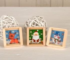 Juego navideño de bolitas como detalle infantil