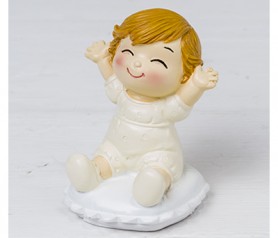 Figura bebé Pop &Fun sentado para complementar las figuras de bodas