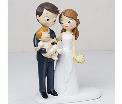 Figuras tarta boda novios