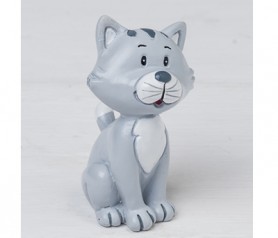 Figura gatito para incluir con la figura de novio y decorar la tarta nupcial o como regalo para los siguientes amigos en casarse