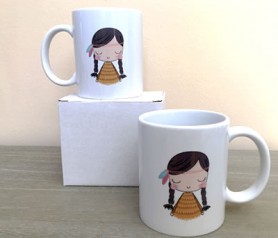 Taza india como detalle para los niños de eventos o comuniones