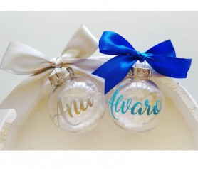 Bolas de navidad personalizada para decorar el árbol de navidad