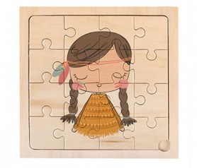 Puzzle de 16 piezas como detalle de comunión o para detalle infantil