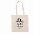 Bolsa de asas yute tu haces este día más especial para regalar como detalle a los invitados de una boda o comunión