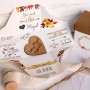 Original invitación en caja con corazón de madera personalizado Original invitación en caja con corazón de madera personalizado