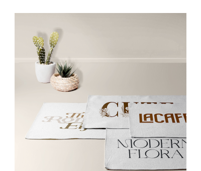 Alfombra de Algodón Suave para Hogar y Regalo - AGY53038