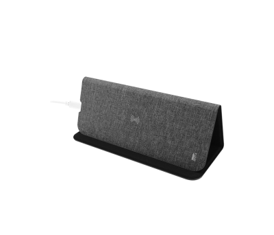 Alfombrilla Plegable RPET con Cargador Inalámbrico 10W