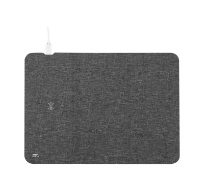 Alfombrilla Plegable RPET con Cargador Inalámbrico 10W