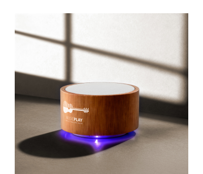 Altavoz Inalámbrico Bluetooth de Bambú con Manos Libres y Radio - AGY50687