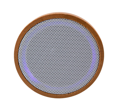 Altavoz Inalámbrico Bluetooth de Bambú con Manos Libres y Radio
