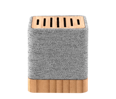 Altavoz Inalámbrico Bluetooth de Bambú y RPET Recargable