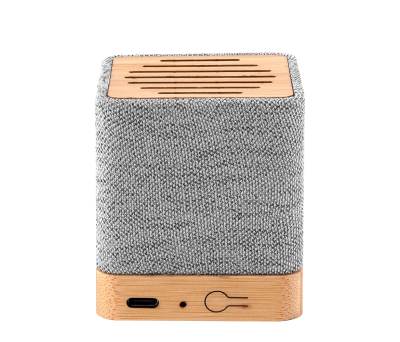 Altavoz Inalámbrico Bluetooth de Bambú y RPET Recargable