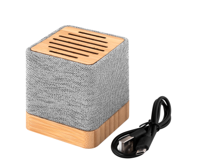 Altavoz Inalámbrico Bluetooth de Bambú y RPET Recargable