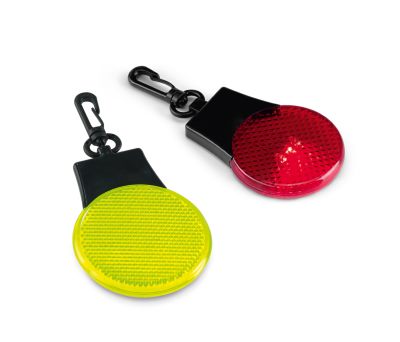 Luz Reflectante de Seguridad con 3 LEDs y Mosquetón