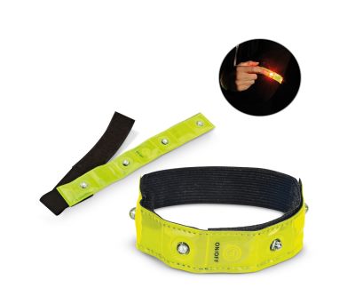 Brazalete Reflectante con 4 LED y Función Flash Ajustable