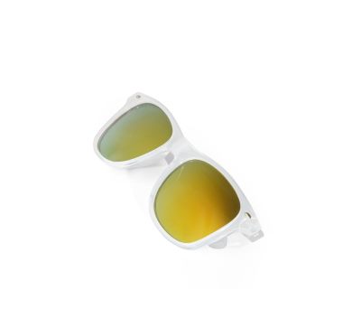 Gafas de Sol Urbanas con Montura Translúcida y Lentes Espejo