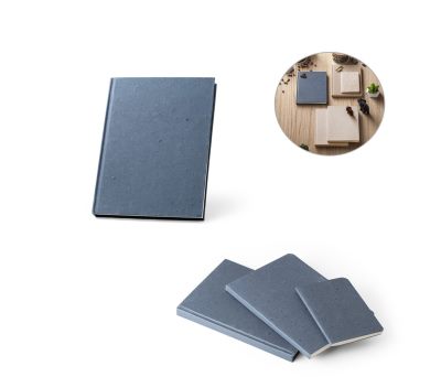 Cuaderno A5 Ecológico con Tapa Dura de Cáscara de Café