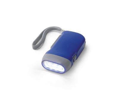 Linterna Dynamo con 3 LEDs y Doble Opción de Energía