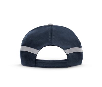 Gorra de Poliéster con Detalles Reflectantes y Cierre Ajustable