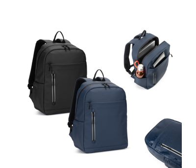 Mochila para Portátil de PU 16 Repelente al Agua con Reflector