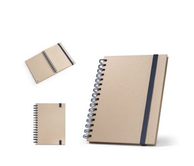Libreta A5 con Anillas y Papel de Caña de Azúcar
