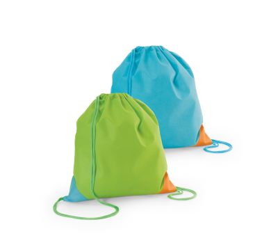 Bolsa Mochila de Non Woven con Esquinas Triangulares