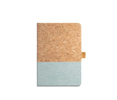 Cuaderno A5 de Corcho y Lino con Hojas Rayadas