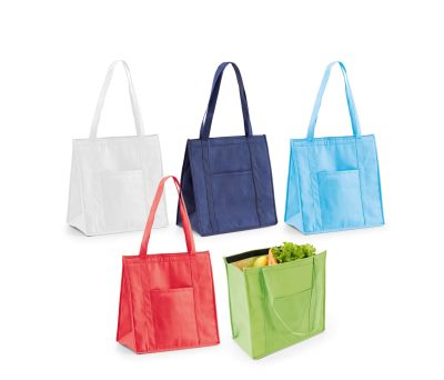 Bolsa Nevera Térmica 10L Non-Woven con Bolsillo Frontal