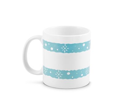 Taza de Cerámica Estampado Navideño con Caja de Regalo