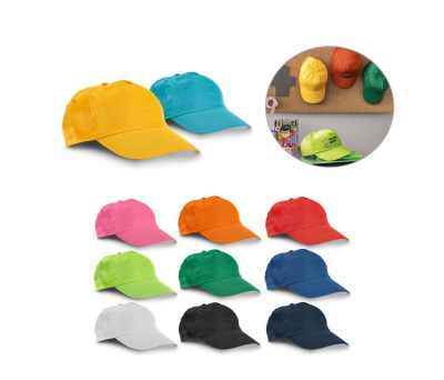 Gorra de Poliéster con Cierre Ajustable y Ventilación