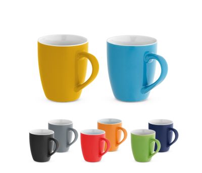 Taza de Cerámica Brillante 370 ml con Caja de Regalo