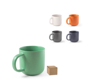 Taza de Café Cerámica con Acabado Mate y Efecto Rústico 75ml
