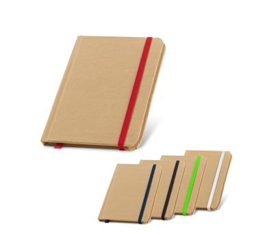Libreta de Bolsillo con Tapa Rígida y Cierre Elástico