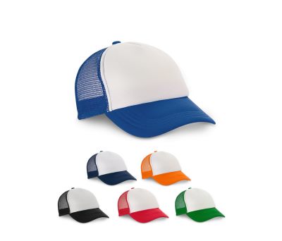 Gorra de Poliéster y Malla con Cierre Ajustable