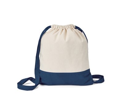 Mochila de Algodón con Cierre de Cordón Ajustable