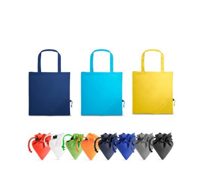 Bolsa Plegable de Poliéster 190T con Asas Largas