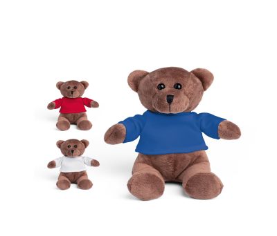 Oso de Peluche de Poliéster con Camiseta Suave