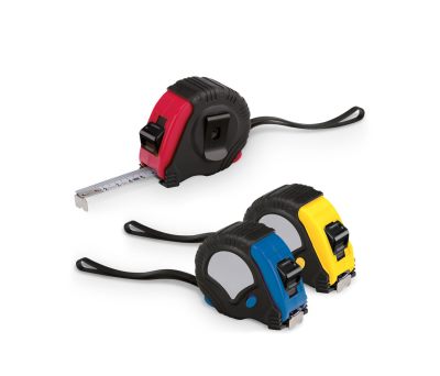 Cinta Métrica Compacta 3m con Freno y Clip ABS