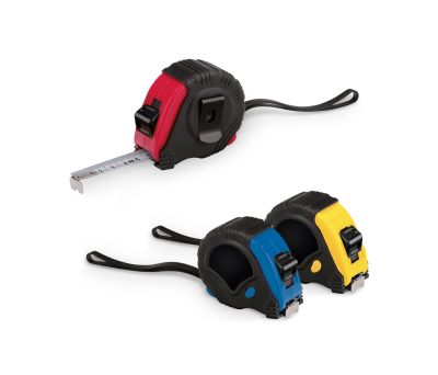 Cinta Métrica 5m de ABS con Freno y Clip Metálico