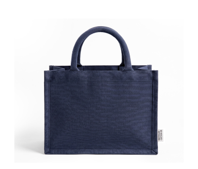 Bolsa Mediana de Algodón Reciclado Laminado 220g - AGY56515