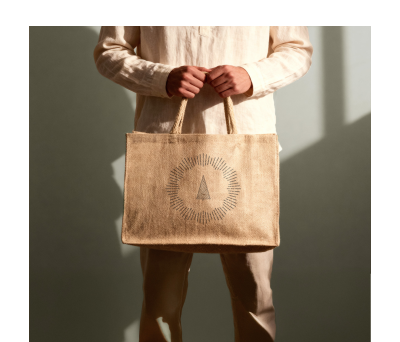 BOLSA JUTE NATIVE - AGY36005