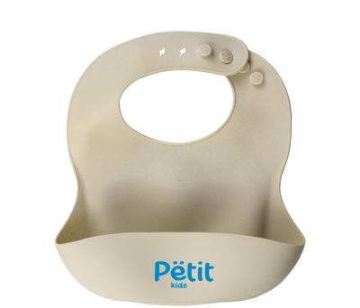 Babero Infantil de Silicona Ajustable con Recoge Migas